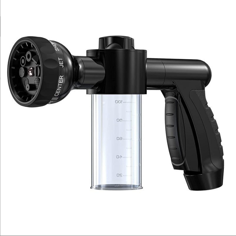 High-pressure Sprayer Nozzle Hose dog shower Gun 3 Mode Adjustable Water Foam Soap Sprayer