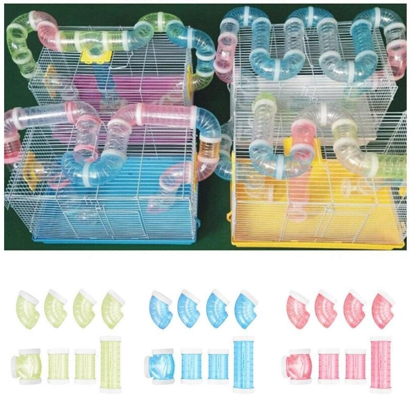 8 Pcs/set DIY Hamster Tunnel