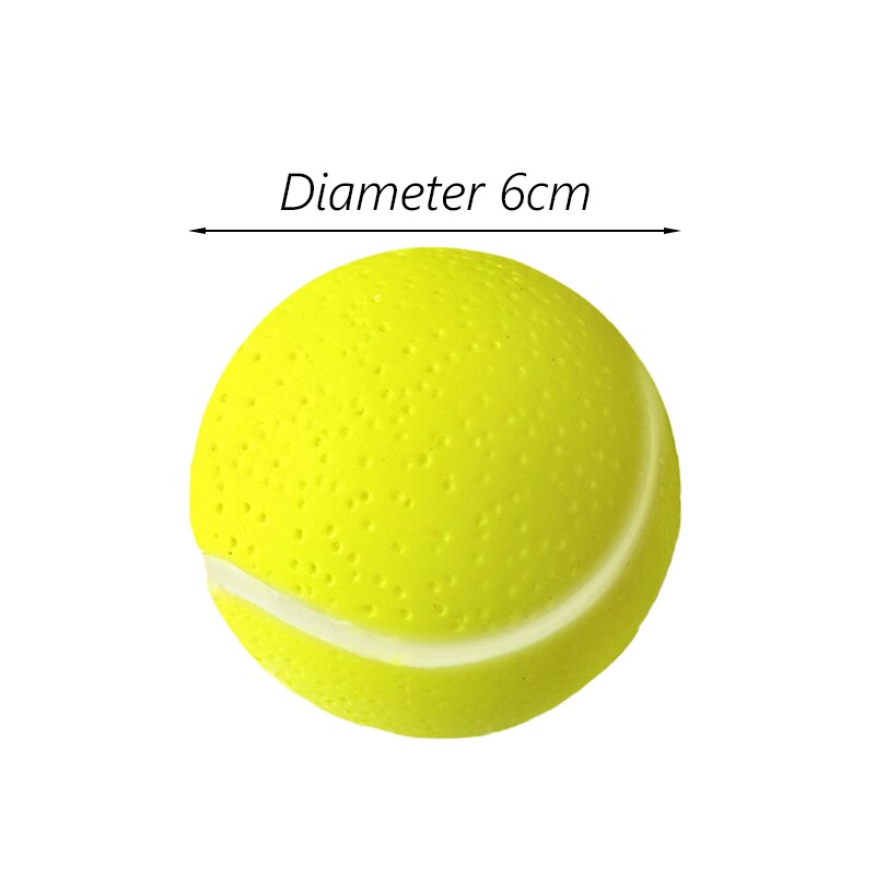 Squeaky Dog Ball made with Rubber a Fun Chew For Puppies too