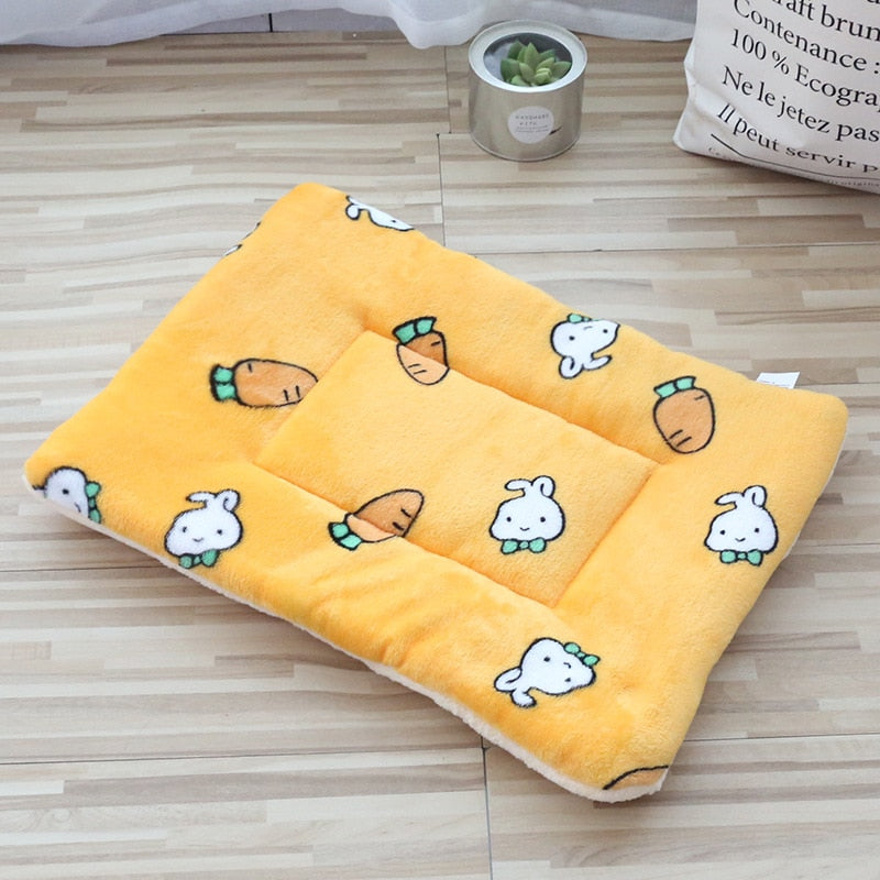 Soft Bed Mats Short Plush Pet Sleeping Bed Mats for Cats & Small Dogs