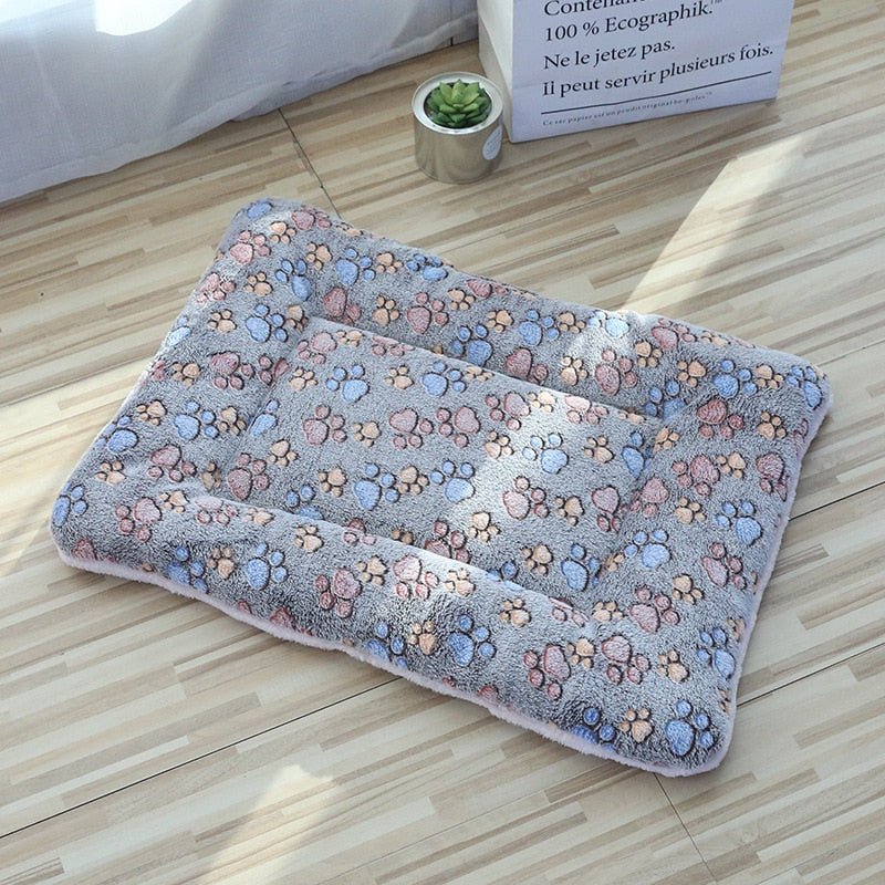 Soft Bed Mats Short Plush Pet Sleeping Bed Mats for Cats & Small Dogs
