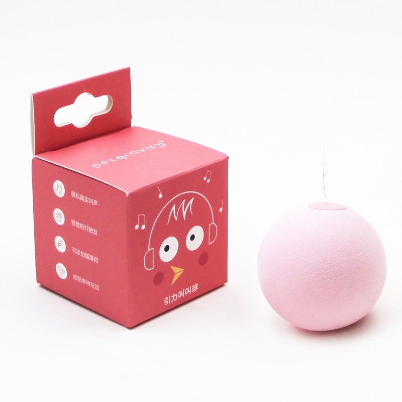 Smart Cat Toys Interactive Ball Plush Electric Catnip Training Toy