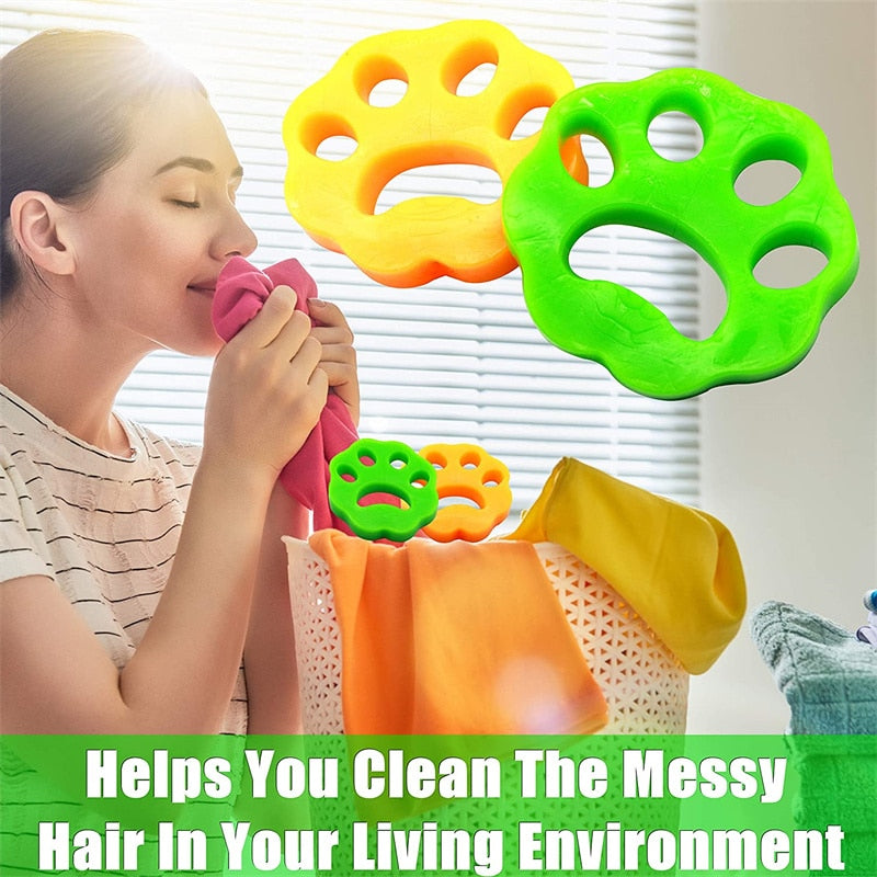 Pet Hair Remover Washing Machine Accessory Reusable Keeps Fur off Clothes