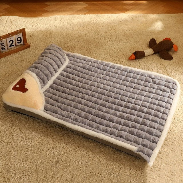 Warm Dog Mat/Luxury Sofa for Small Medium Dogs Removable Cover Washable