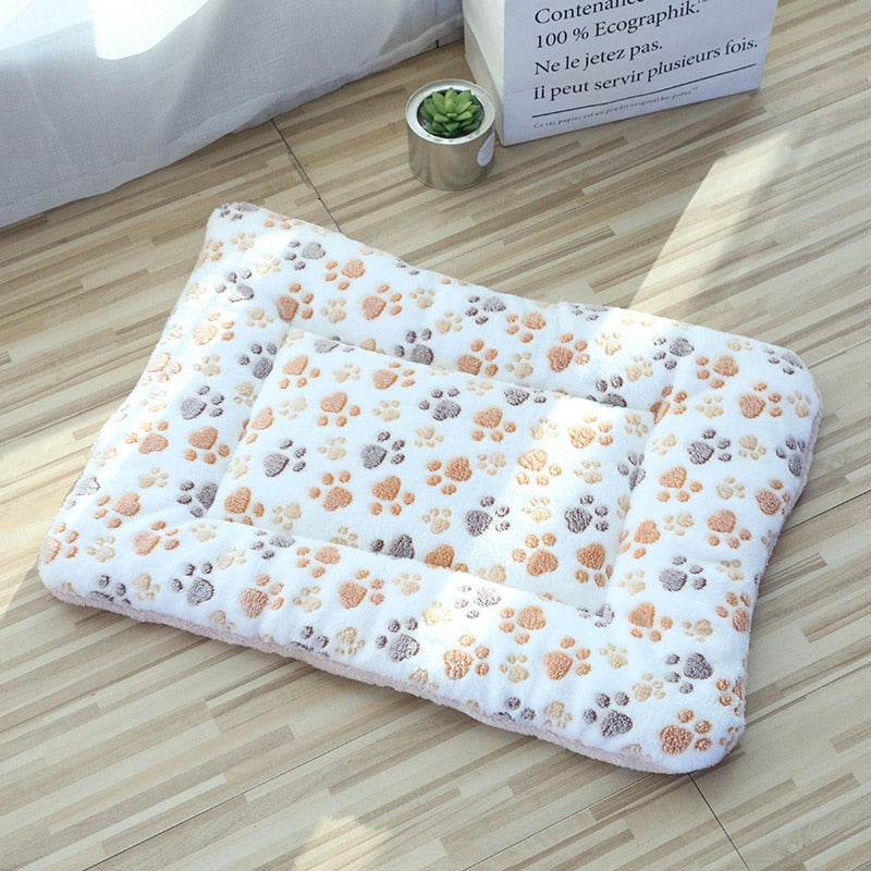 Soft Bed Mats Short Plush Pet Sleeping Bed Mats for Cats & Small Dogs