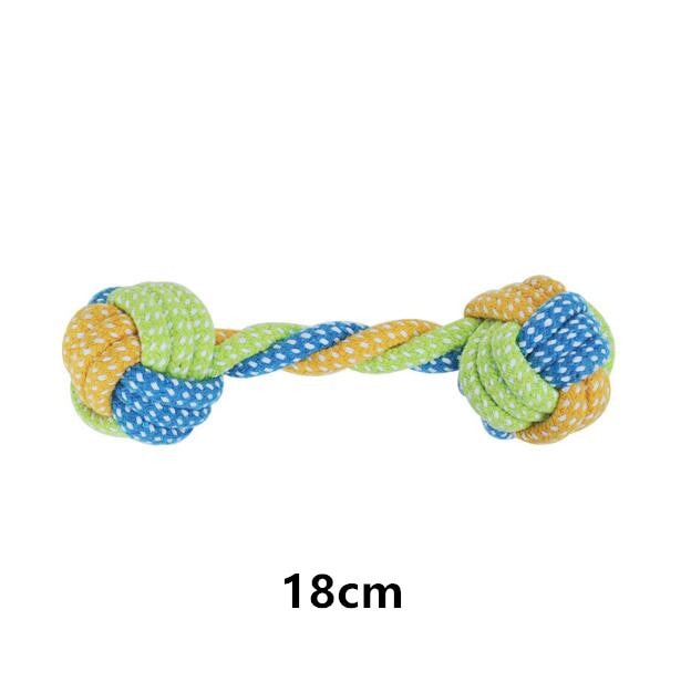 Dog Toys for Interactive Cotton Play with Rope & Ball
