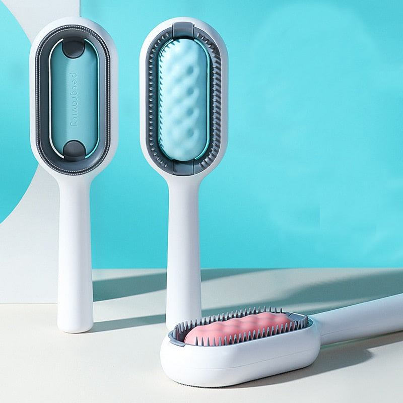 Double Sided Hair Removal Brushes for Cats & Dogs Grooming Comb