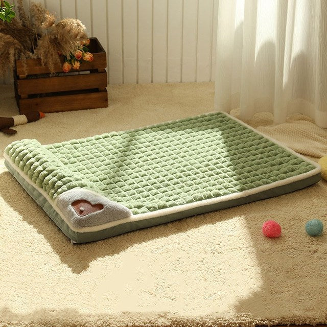 Warm Dog Mat/Luxury Sofa for Small Medium Dogs Removable Cover Washable