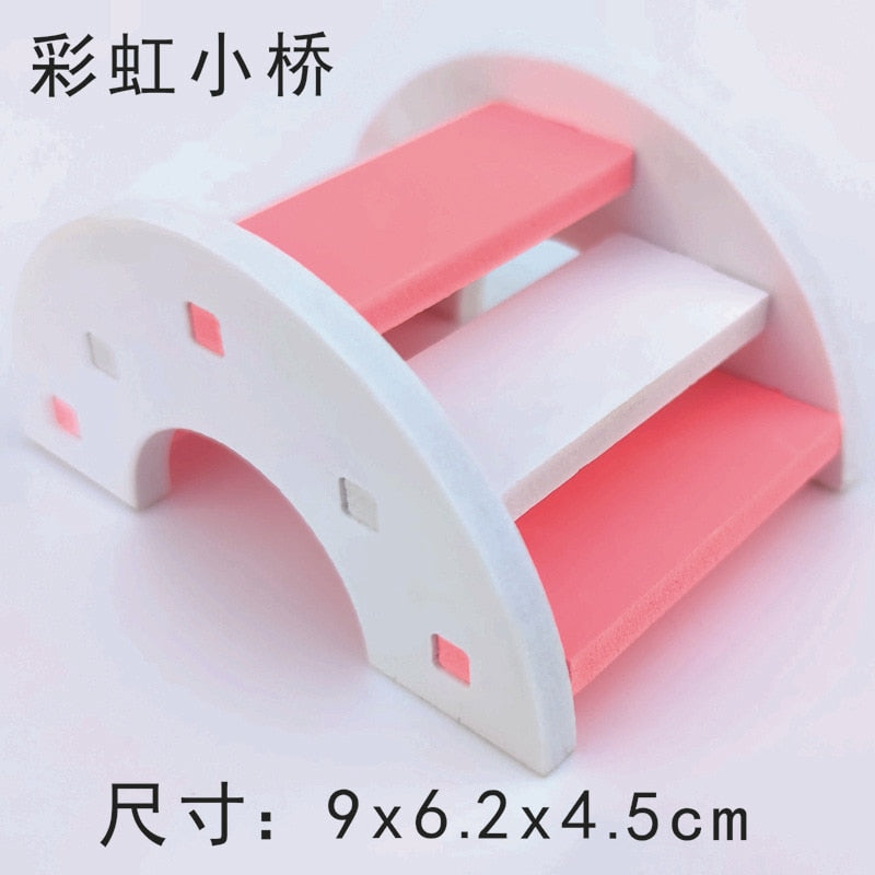 Rodent House And Climbing Accessories(Suitable for all cages)