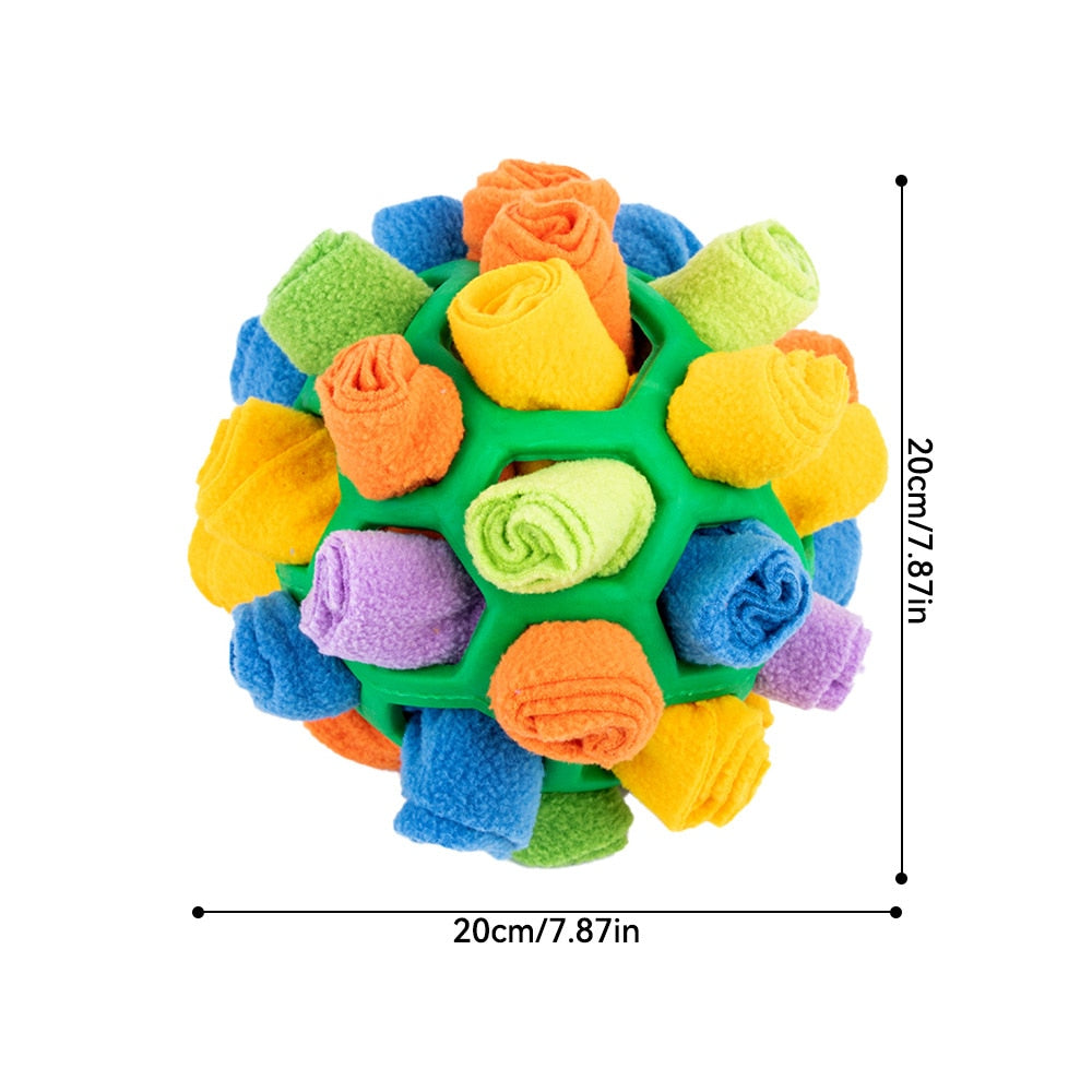 Dog Sniffing Ball Toy for Food Slow Feeding