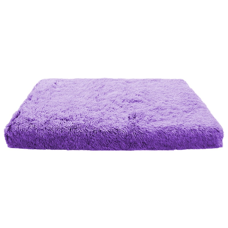 Plush Dog Bed with Removable Covers for Cleaning Super Soft Claming Beds