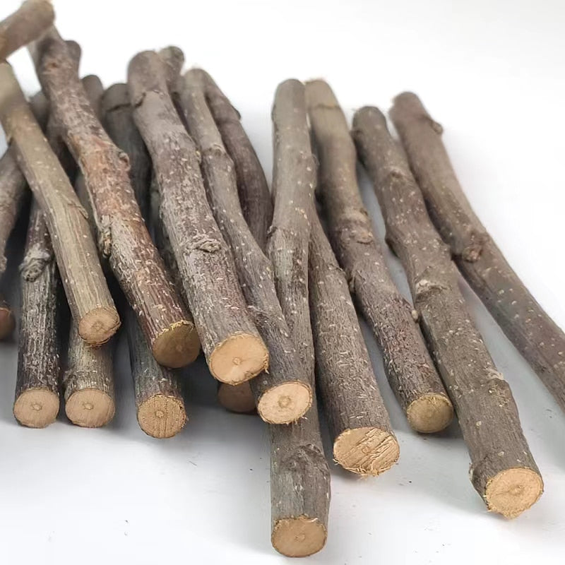 Teeth Grinding Apple Tree Stick with Minerals For Hamsters and Other Small Rodents
