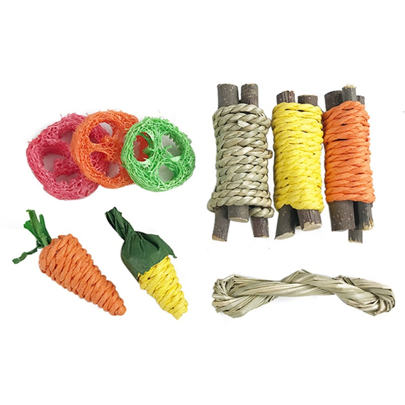 Small Pet/Rodent Chew Toys For Safe And Healthy Teeth Grinding