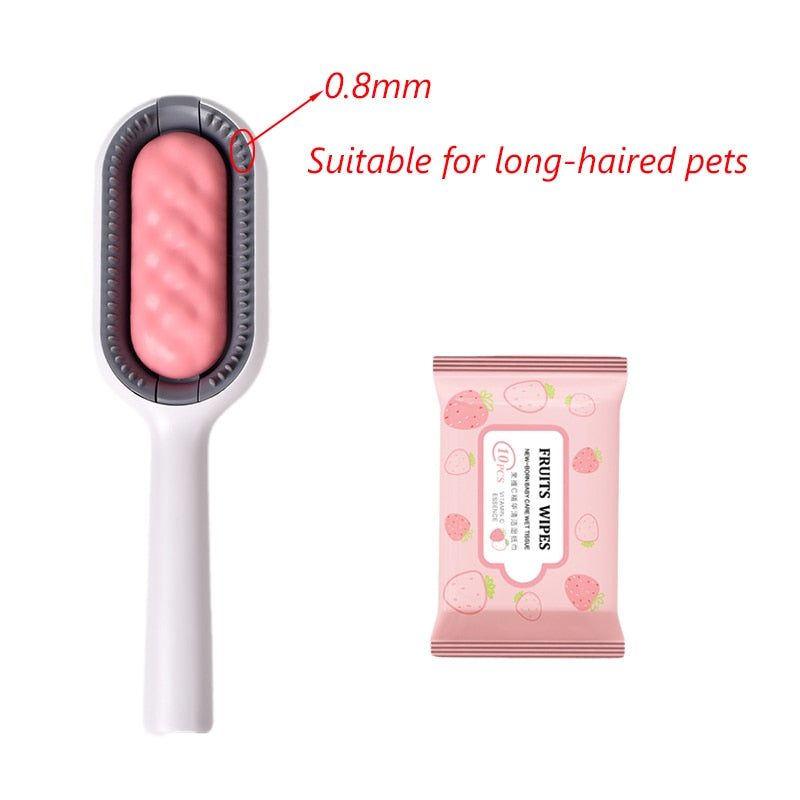 Double Sided Hair Removal Brushes for Cats & Dogs Grooming Comb