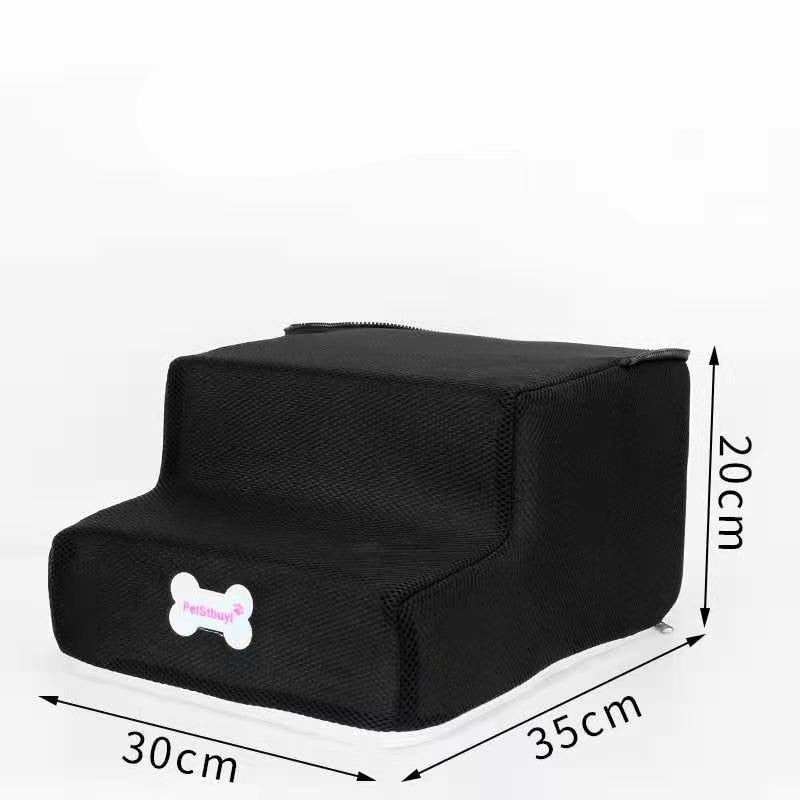 Dog Stairs 3 Steps Stairs for Small Dog or Cat Anti-slip Removable