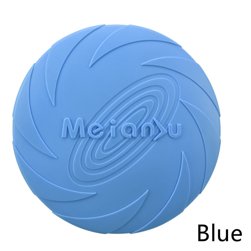 Dog Flying Disk Toy Silicone Material Environmentally Friendly Anti-Chew