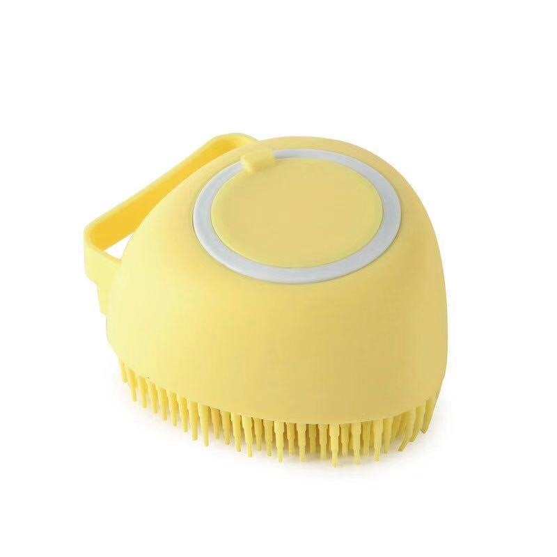 Dog/Cat Bath Massage Brush with Soft Safe Silicone