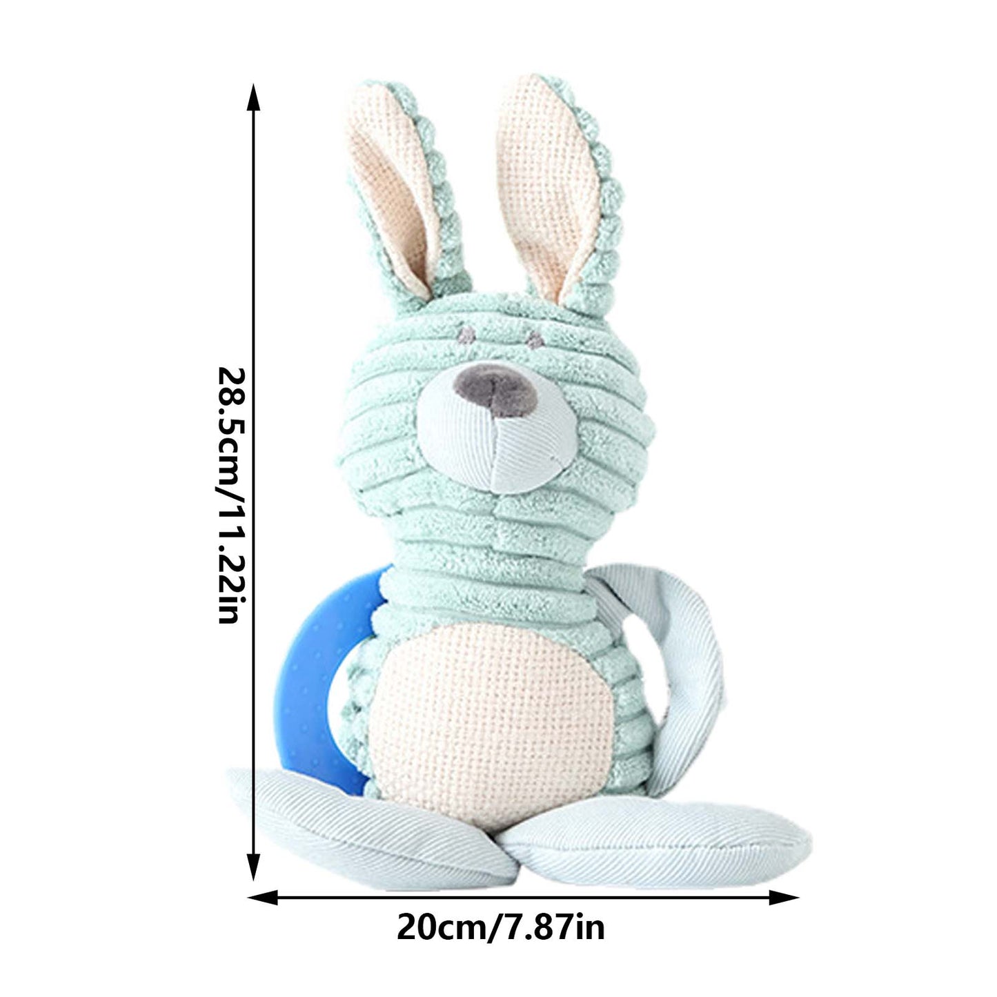 Dogs & Puppies Squeaky Toy Donkey Papa Duck Durable Chew