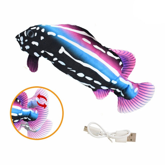 Interactive Electronic Floppy Fish Toys for Dogs