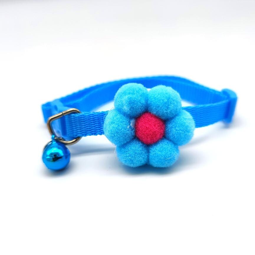 Cat Collar Adjustable Bow Tie/Flower with Safety Button