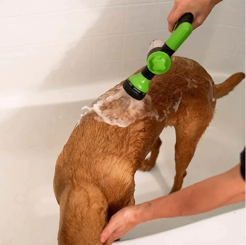 High-pressure Sprayer Nozzle Hose dog shower Gun 3 Mode Adjustable Water Foam Soap Sprayer