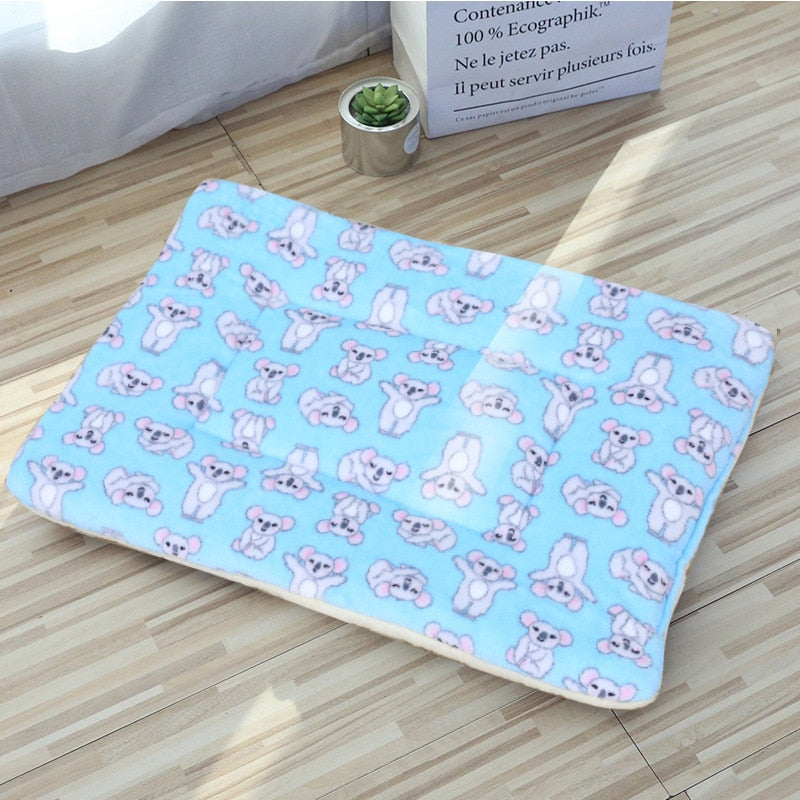 Soft Bed Mats Short Plush Pet Sleeping Bed Mats for Cats & Small Dogs