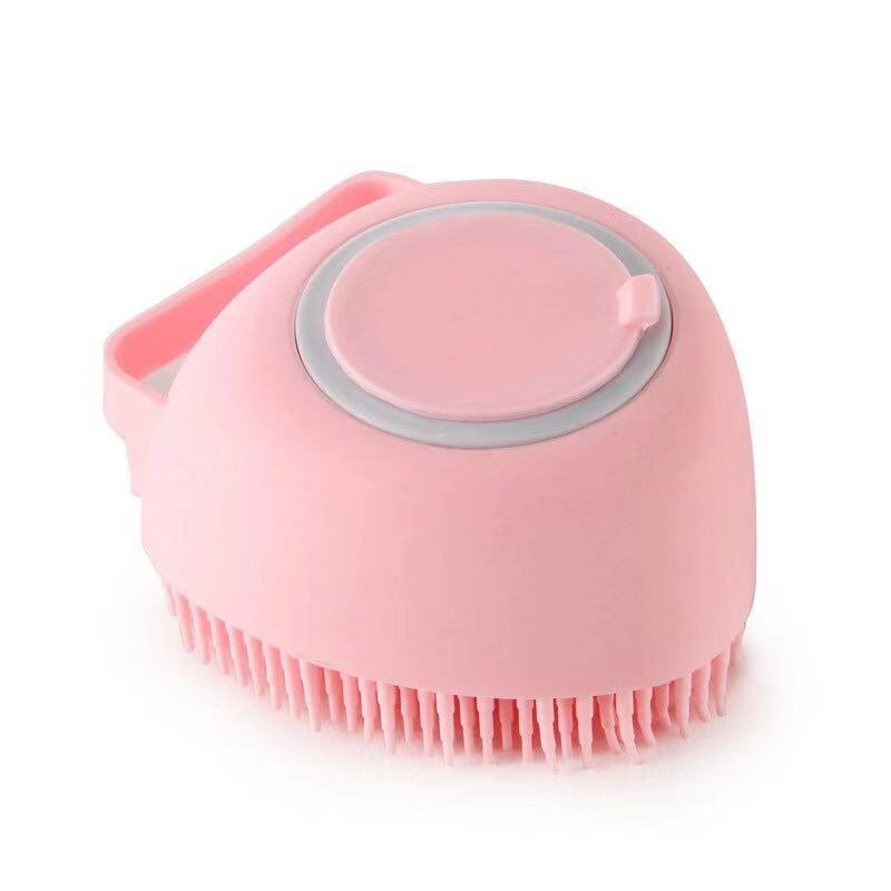 Dog/Cat Bath Massage Brush with Soft Safe Silicone