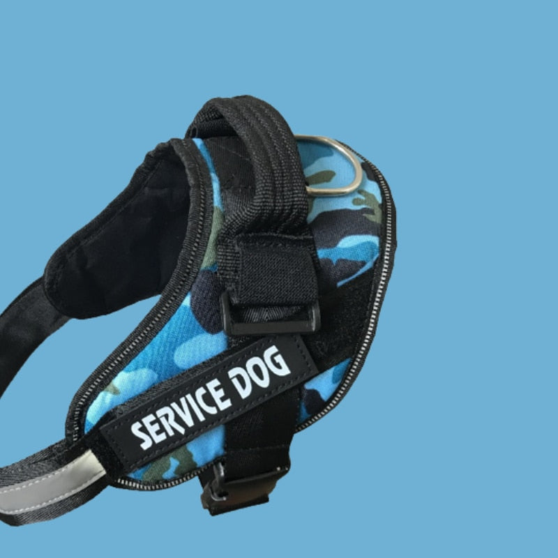 Personalised Dog Harness Reflective Breathable Adjustable for NO PULL Training