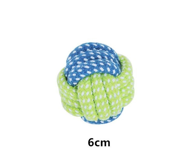 Dog Toys for Interactive Cotton Play with Rope & Ball
