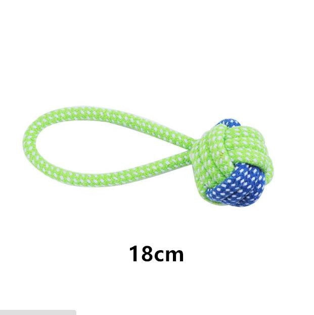 Dog Toys for Interactive Cotton Play with Rope & Ball