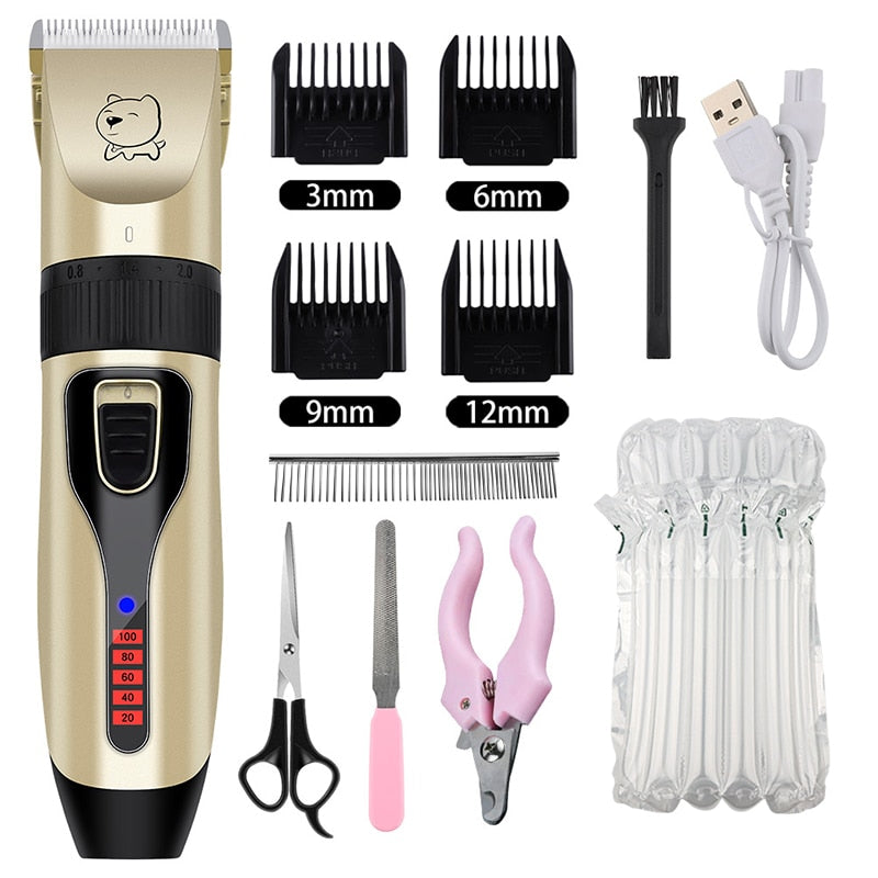 Electric Dog Clippers Professional Pet Hair Trimmer