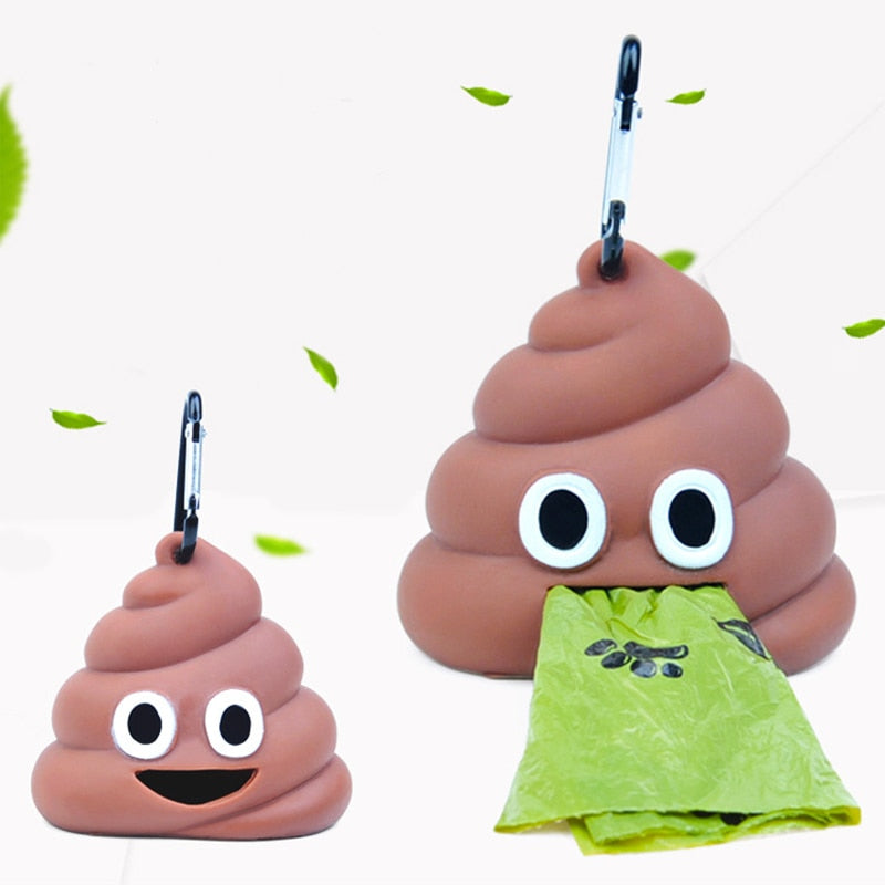 Poo-shaped Waste Bags Dispenser