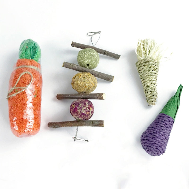 Small Pet/Rodent Chew Toys For Safe And Healthy Teeth Grinding