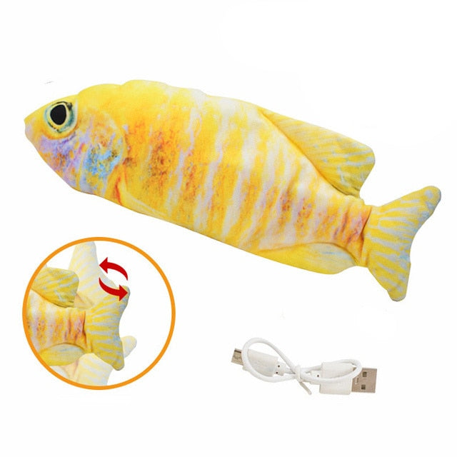Interactive Electronic Floppy Fish Toys for Dogs