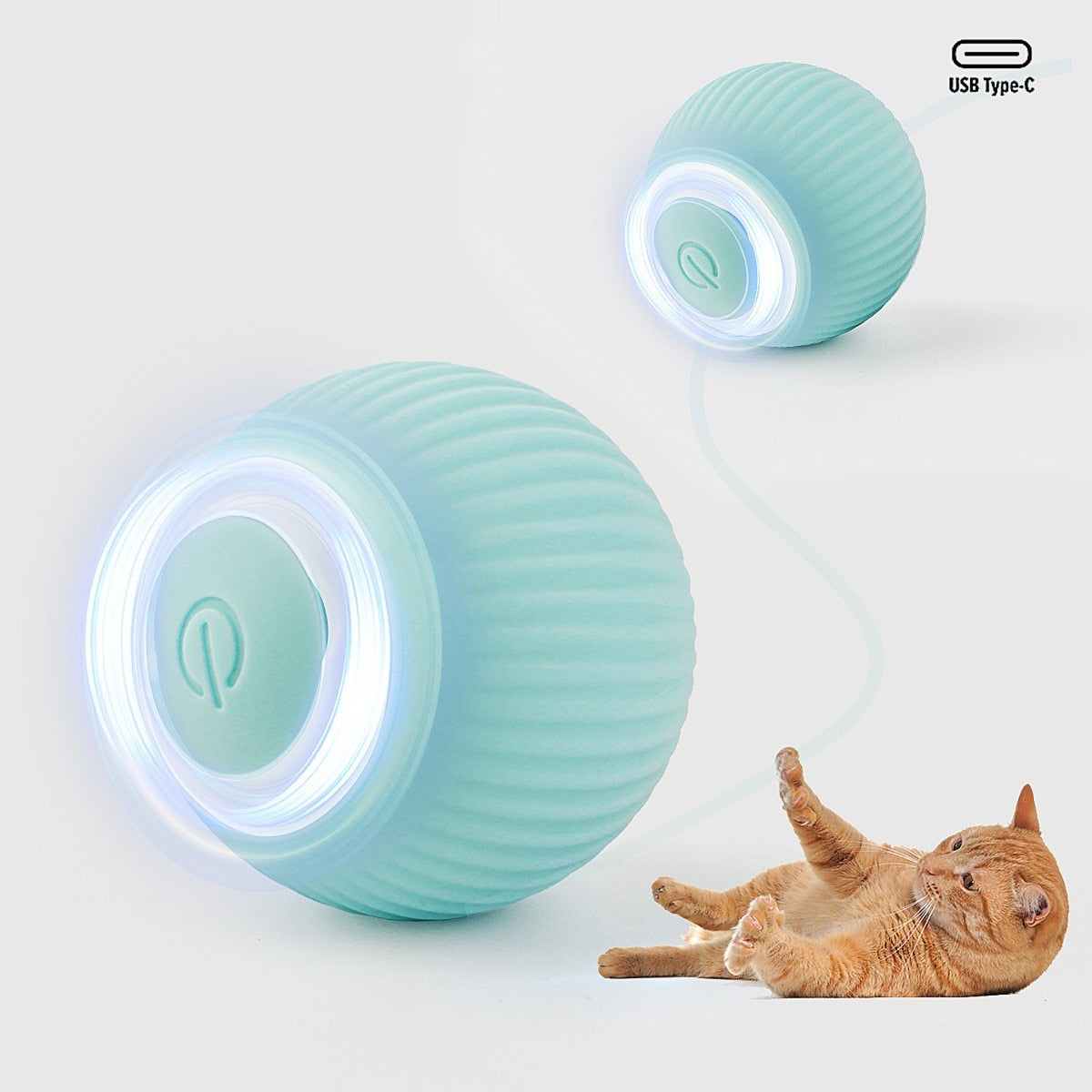Smart Cat Toys Automatic Rolling Ball Electric Cat Toys Interactive For Cats