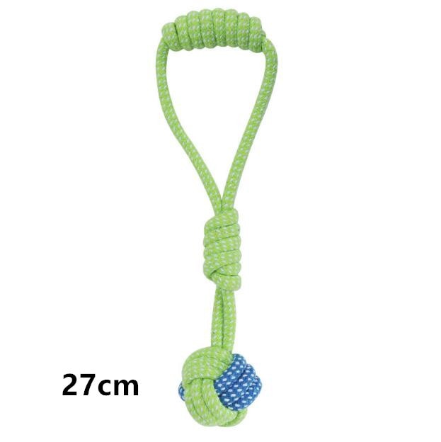 Dog Toys for Interactive Cotton Play with Rope & Ball