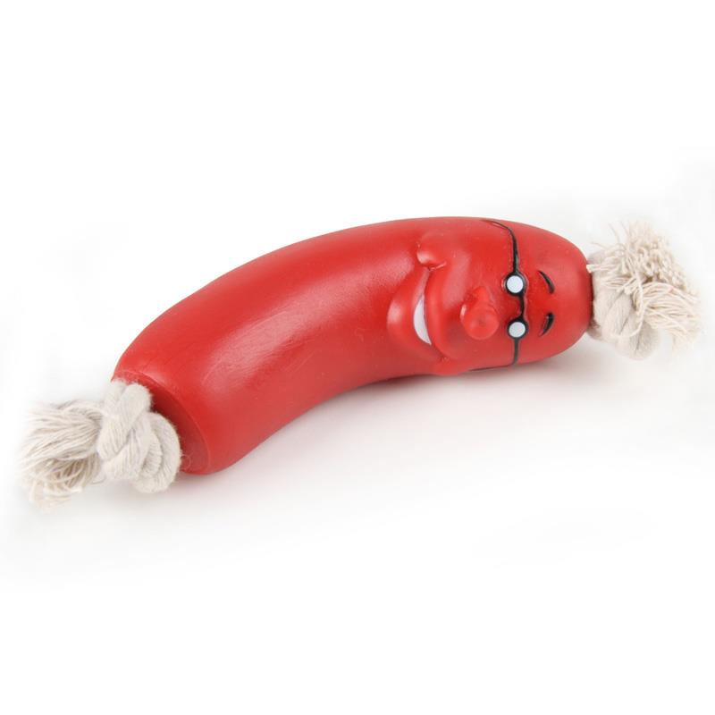 Dog Toys Funny Sausage Shape For Puppies & Dogs