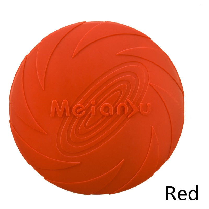 Dog Flying Disk Toy Silicone Material Environmentally Friendly Anti-Chew