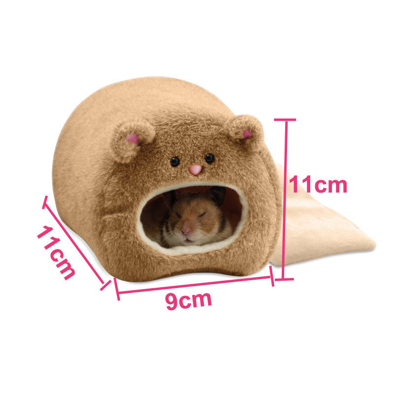 Soft Warm Bed House Hanging Nest & Mat for Hamsters and Other Small Rodents