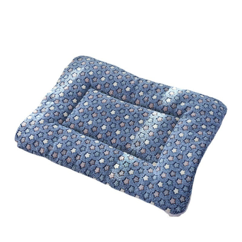 Soft Bed Mats Short Plush Pet Sleeping Bed Mats for Cats & Small Dogs