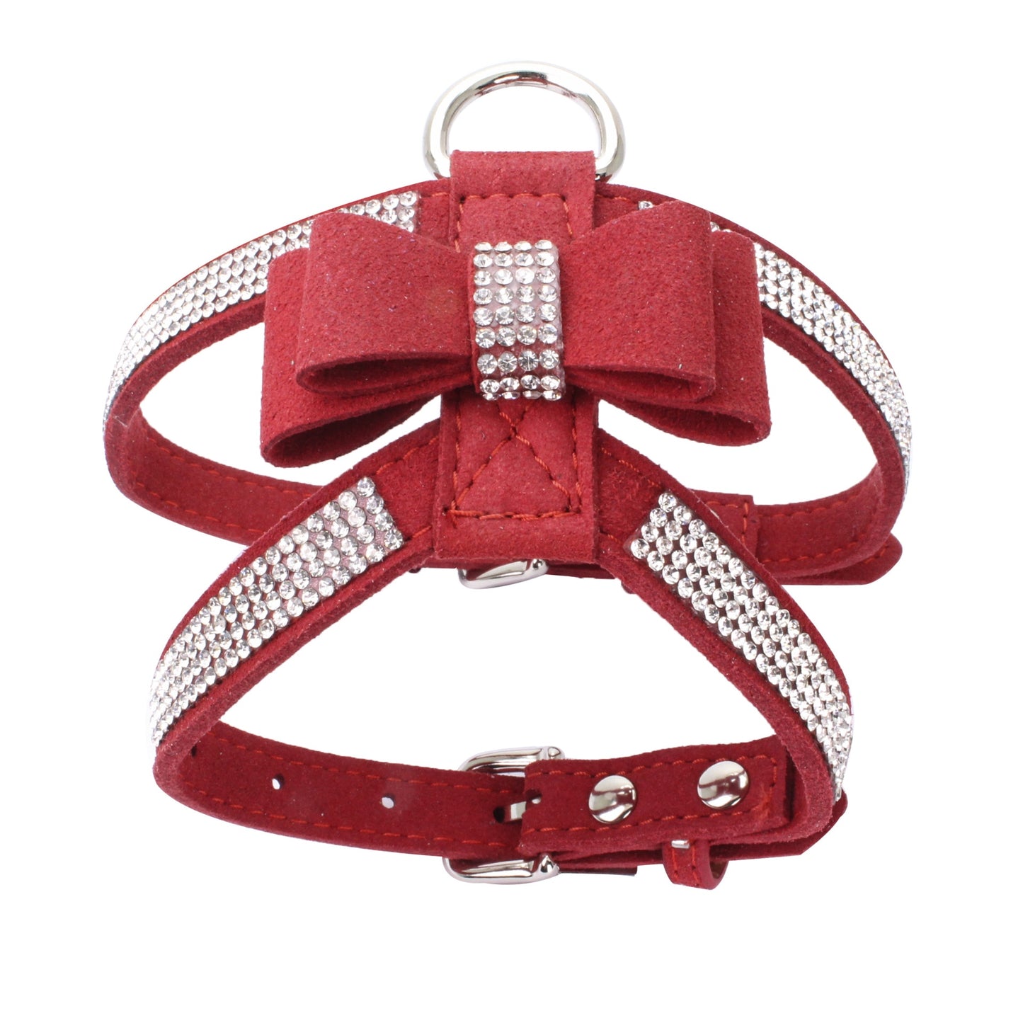 Rhinestone Bow Harness & Leads for Small Dogs & Cats