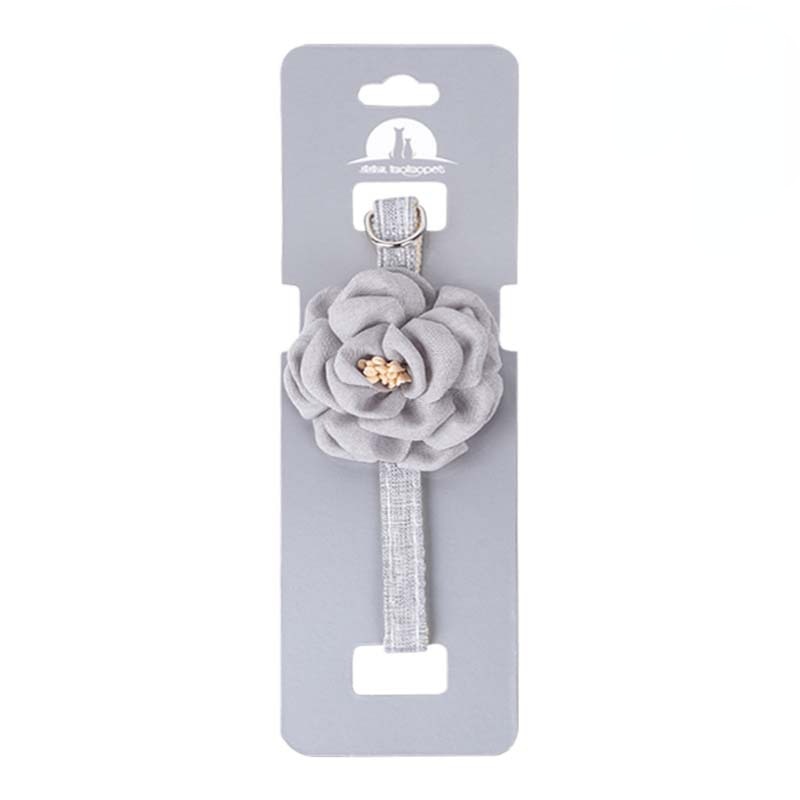 Cat Collar Adjustable Bow Tie/Flower with Safety Button