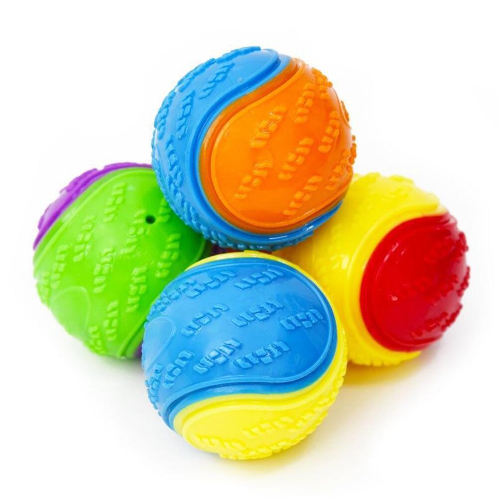 Strong Rubber Durable Bouncy Chew Ball Bite Resistant Sound Toy