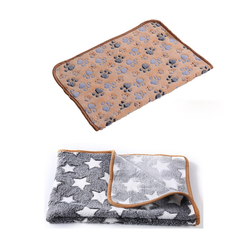 Small Pet Soft Warm Fleece Blanket