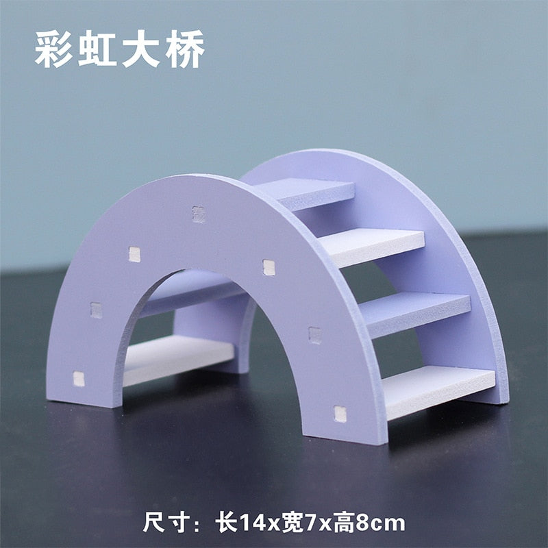 Rodent House And Climbing Accessories(Suitable for all cages)