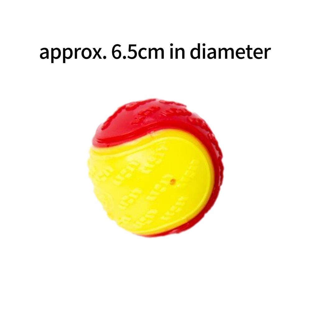 Strong Rubber Durable Bouncy Chew Ball Bite Resistant Sound Toy