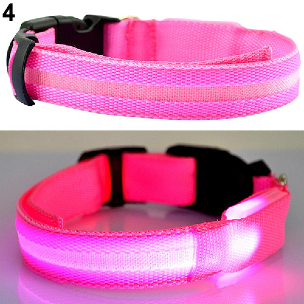LED Dog Anti-lost Collar Glowing Luminous LED Light