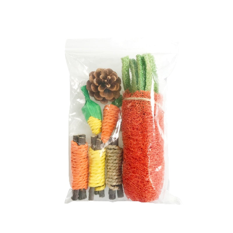 Small Pet/Rodent Chew Toys For Safe And Healthy Teeth Grinding