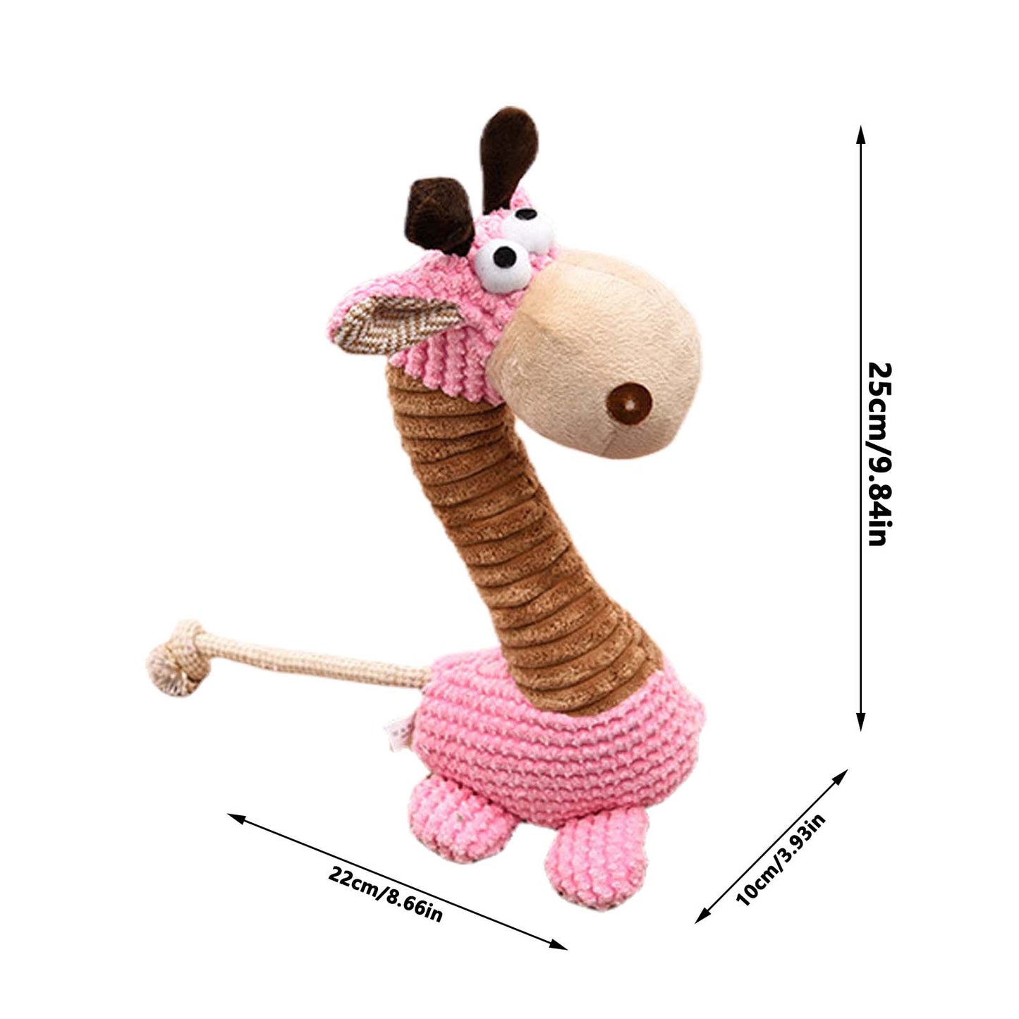 Dogs & Puppies Squeaky Toy Donkey Papa Duck Durable Chew