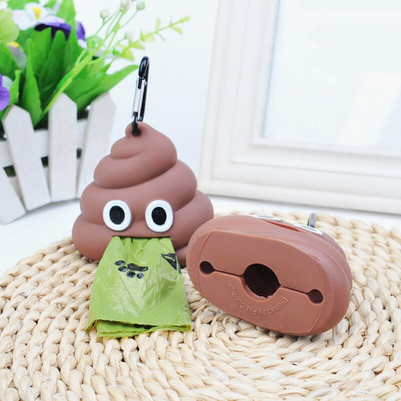 Poo-shaped Waste Bags Dispenser